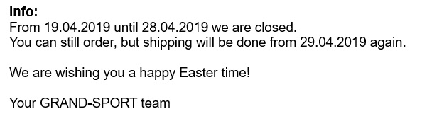 Ostern 2019 Eng