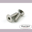 Screw GRAND-SPORT disc brake master cylinder cover, silver