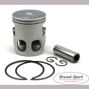 Piston kit YAMAHA DT 125 K1, type: 18G-01, 56,0 - 58,0mm P1181000: D = 56,00mm