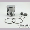 Piston kit YAMAHA DT 125E / MX, Type: 2A6-, 56,5-58,0mm